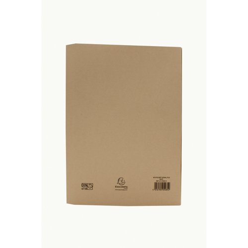 Exacompta Guildhall R/Hand Transfer Spiral Pocket File 315gsm Foolscap Buff (Pack of 25) 211/9061Z