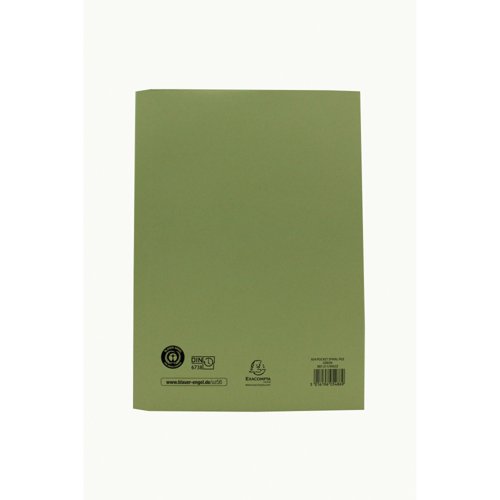 Exacompta Guildhall Right Hand Transfer Spiral Pocket File Foolscap Green (Pack of 25) 211/90662Z