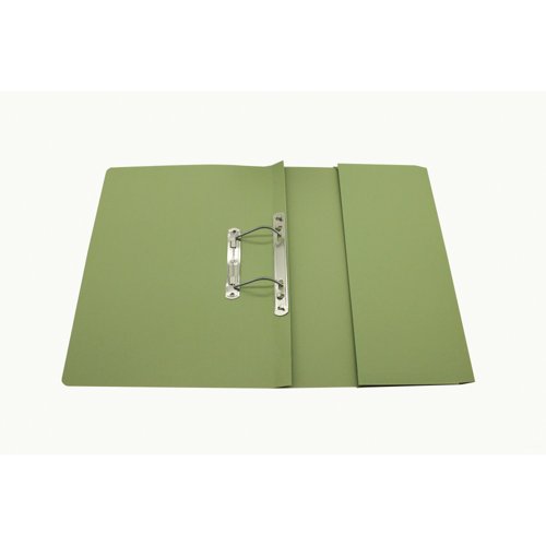 Exacompta Guildhall Right Hand Transfer Spiral Pocket File Foolscap Green (Pack of 25) 211/90662Z