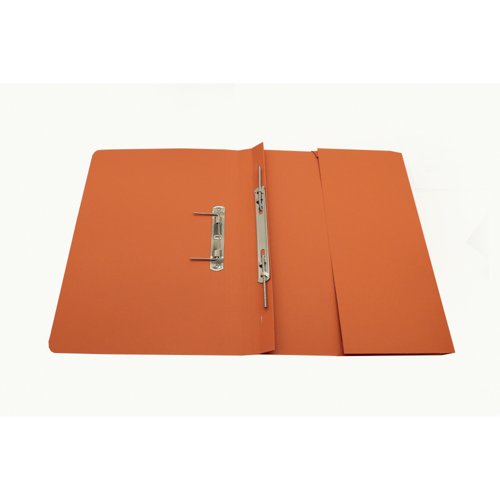 Exacompta Guildhall Right Hand Transfer Spiral Pocket File Foolscap Orange (Pack of 25) 211/9063Z