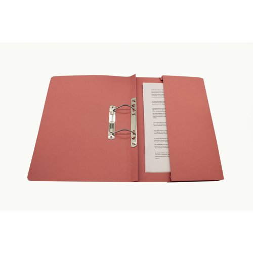 Exacompta Guildhall Right Hand Transfer Spiral Pocket File Foolscap Pink (Pack of 25) 211/9064Z
