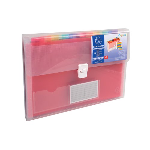 This file provides you with a colourful way to store all of your loose documents, ensuring that they are split into properly organised segments. With different coloured sections it becomes easy to separate all of your work into different areas, meaning that the retrieval of the pertinent information is simple. The product expands to meet your needs, allowing you to store everything that you might need to without any trouble or difficulty. These files fit A4 documents.