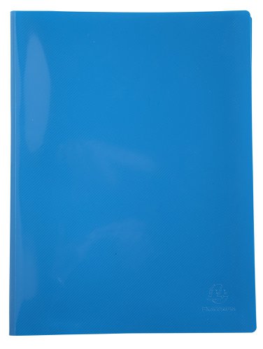 Exacompta Bee Blue Display Book 30 Pocket PP A4 Assorted (Pack of 12) 88120E