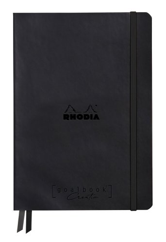 Clairefontaine Rhodiarama Creation Dot Goalbook A5 Black 194440C