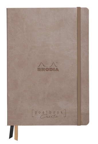 Clairefontaine Rhodiarama Creation Dot Goalbook A5 Taupe 194441C