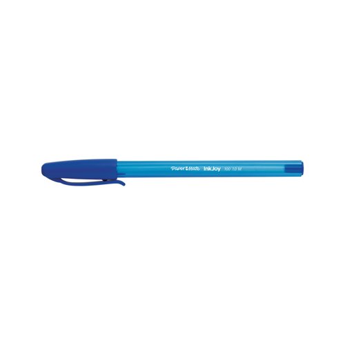 PaperMate InkJoy 100 Ballpoint Pen Medium Blue (Pack of 100) S0977420