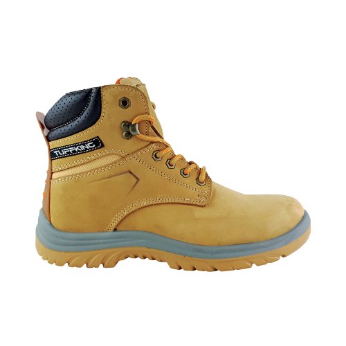 Tuffking Fury Safety Hiker Boot Steel Toe Cap Tan 13