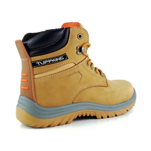 Tuffking Fury Safety Hiker Boot Steel Toe Cap Tan 06