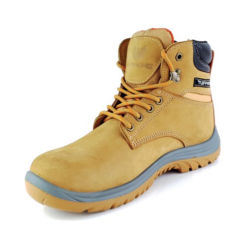 Tuffking Fury Safety Hiker Boot Steel Toe Cap Tan 07