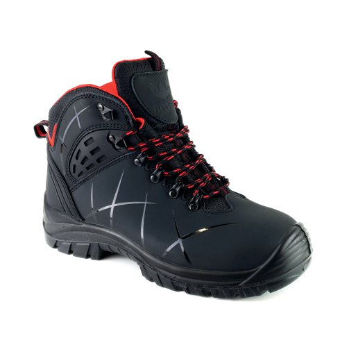 Tuffking Synapse Safety Hiker Boot Steel Toe Cap Black 10