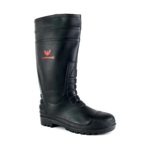 Tuffking Blazer Safety Wellington Boot Knee High Black 11 Wellingtons GNS42131