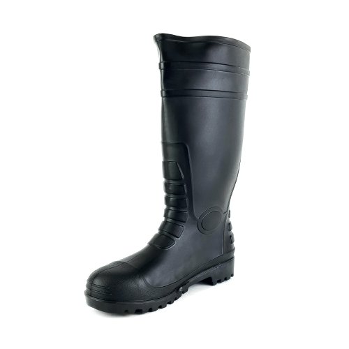 Tuffking Blazer Safety Wellington Boot Knee High Black 11 | Giffard Newton & Sons