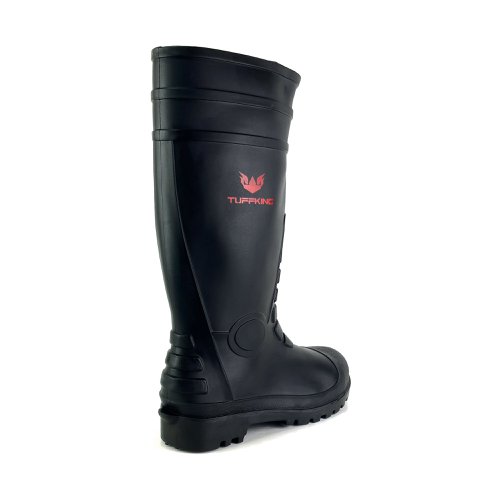 Tuffking Blazer Safety Wellington Boot Knee High Black 11 | Giffard Newton & Sons