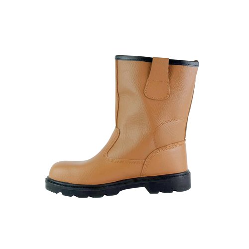 Tuffking Glacier Safety Rigger Boot Steel Toecap Tan 11