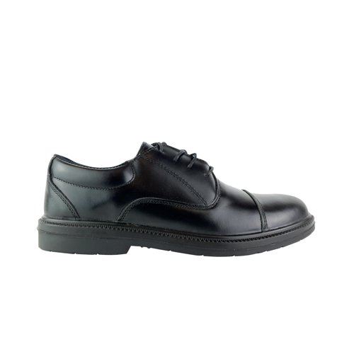 Samson Oxford Safety Shoe Steel Toe Cap Black 08