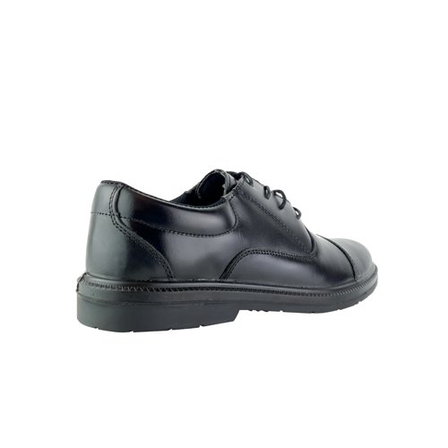 Samson Oxford Safety Shoe Steel Toe Cap Black 08