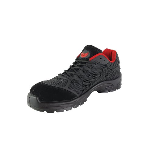 Tuffking Flyte Metal Free Safety Trainer Unisex Black 05 Shoes GNS90805