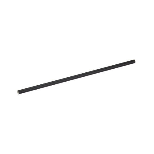 Paper Straw 200mm x 6mm Black (Pack of 5000) D22013