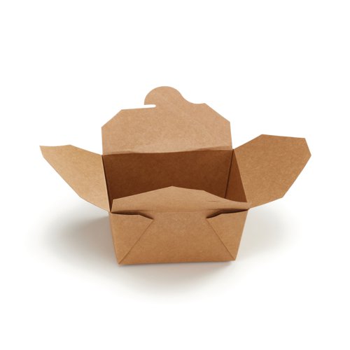 Deli Box 1 Fold Top Small Kraft (Pack of 450) D40701