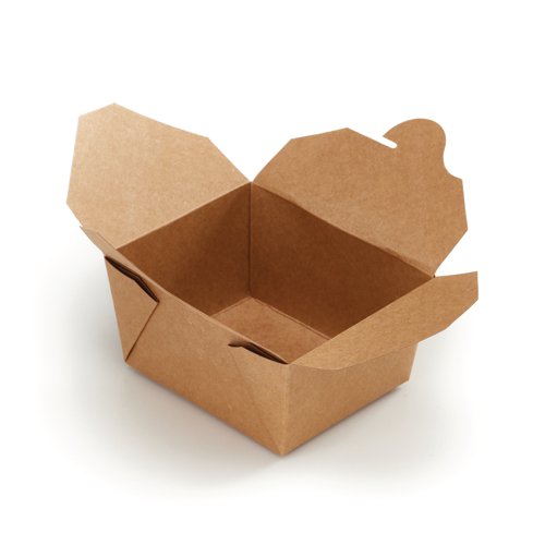 Deli Box 1 Fold Top Small Kraft (Pack of 450) D40701