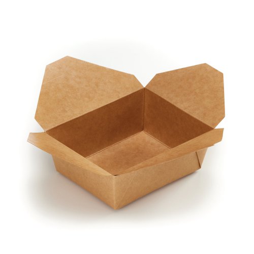 Deli Box 8 Inch Fold Top Medium Kraft (Pack of 300) D40702