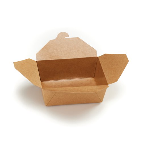 Deli Box 8 Inch Fold Top Medium Kraft (Pack of 300) D40702