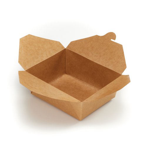 Deli Box 8 Inch Fold Top Medium Kraft (Pack of 300) D40702