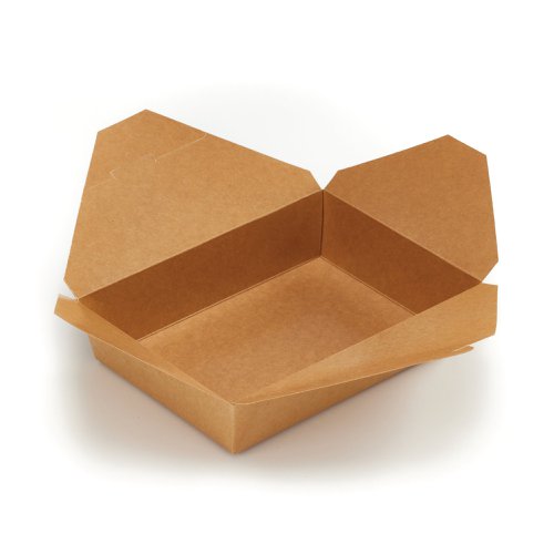 Deli Box 2 Fold Top Large Kraft (Pack of 280) D40703