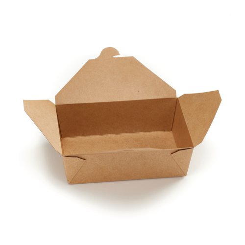 Deli Box 3 Fold Top Extra Large Kraft (Pack of 180) D40704