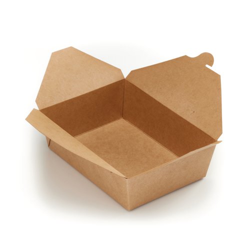 Deli Box 3 Fold Top Extra Large Kraft (Pack of 180) D40704