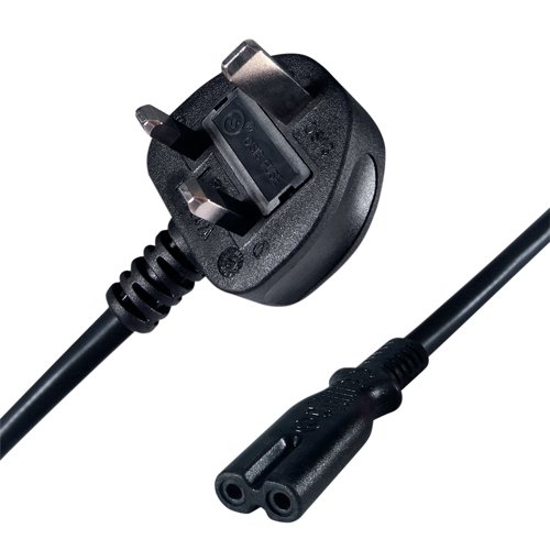 Connekt Gear 2m UK Mains to C7 Cables 27-0112B | Group Gear