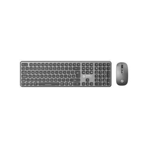 Connekt Gear KB235 USB Standard UK Layout Keyboard and 3 Button Optical Mouse Black 24-0238