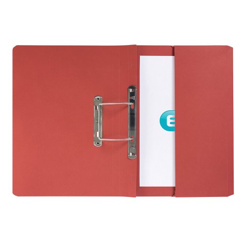 Elba Spring Pocket File Mediumweight Foolscap Red (Pack of 25) 100090149 | Hamelin