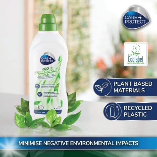 CARE + PROTECT ECO+ Sgrassatore Multi-Superficie 750 Ml - Biodegradabile, Vegano, Senza Coloranti, Per Cucina E Casa
