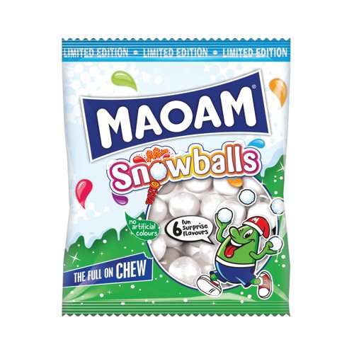 Haribo Maoam Snowballs Bag 140g 10061362
