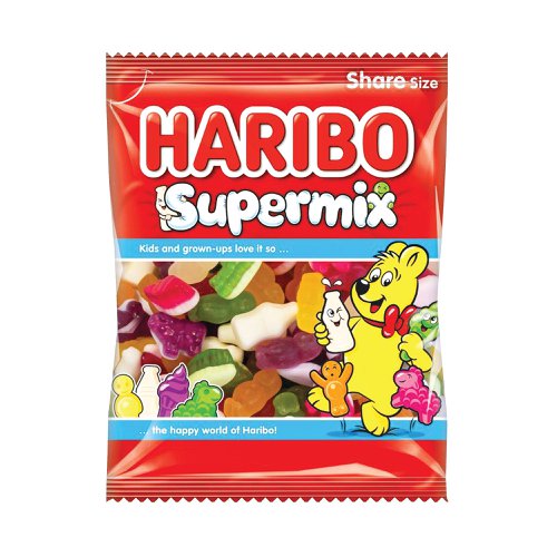 Haribo Supermix Share Size Bag 160g (12 Pack) 727730 | Haribo