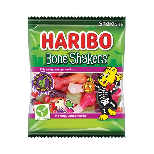Haribo Halloween Bone Shakers Bag 160g 10057487