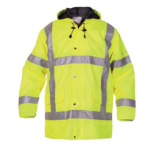 Hydrowear Uitdam SNS High Visibility Waterproof Jacket Saturn Yellow L HYD072370SYL