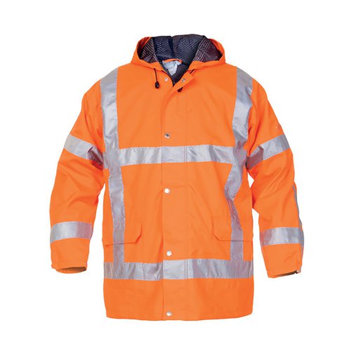 Hydrowear Uitdam SNS High Visibility Waterproof Jacket Orange 2XL HYD072370OR2XL