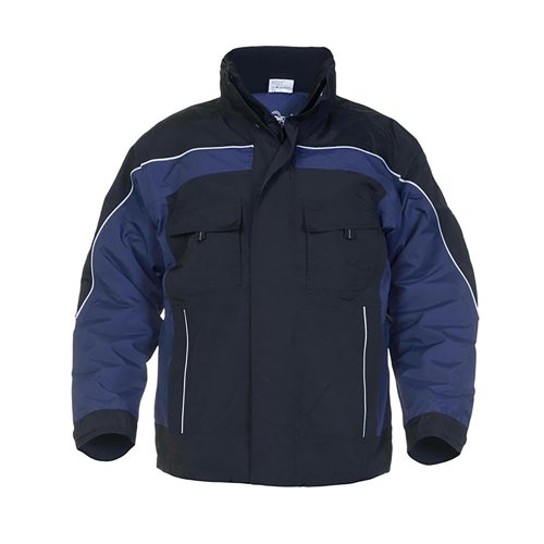 Hydrowear Rimini SNS Waterproof Fixed Lining Pilot Jacket Navy Blue/Black 2XL HYD04250NBL2XL