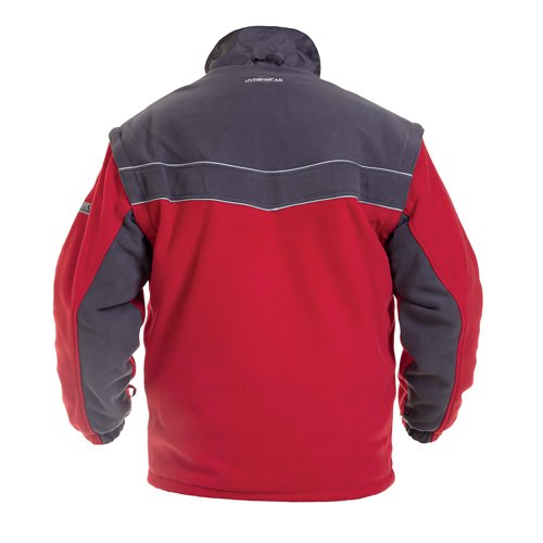 Hydrowear Kiel Fleece Red/Grey S HYD2602FLREGYS | Hydrowear B.V.