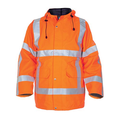 Hydrowear Uithoorn SNS High Visibility Waterproof Parka Orange M HYD072360ORM