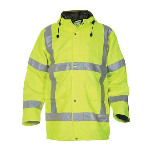 Hydrowear Uithoorn SNS High Visibility Waterproof Parka Saturn Yellow L HYD072360SYL