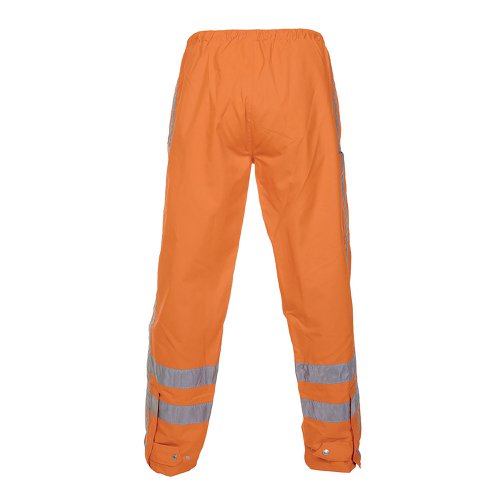 Hydrowear Urbach SNS High Visibility Waterproof Quilted Trousers Orange L