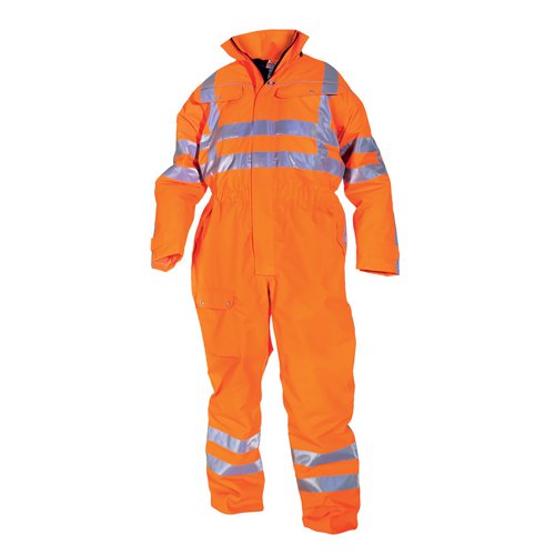 Hydrowear Uelsen SNS High Visibility Waterproof Winter Coverall Orange 3XL HYD072240OR3XL