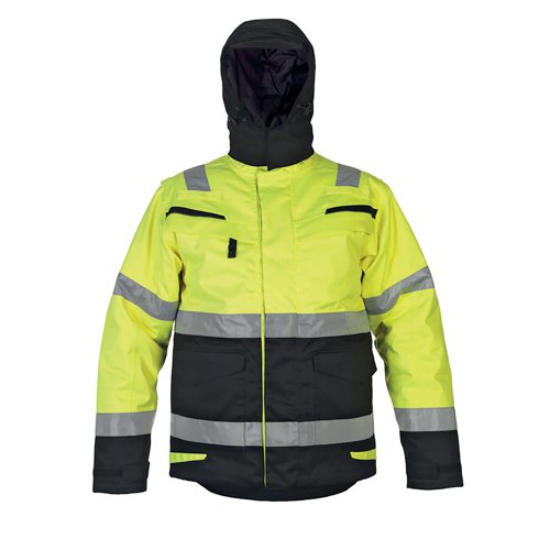 Hydrowear Matre Multi CVC Waterproof Arc Parka Saturn Yellow/Black S