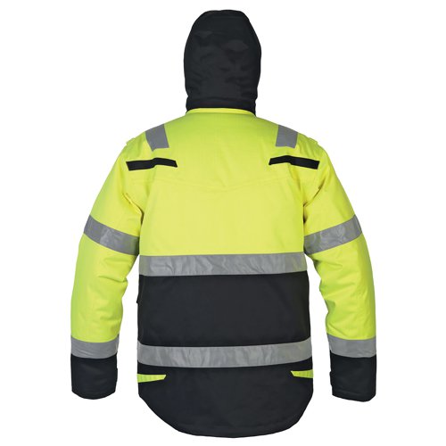 Hydrowear Matre Multi CVC Waterproof Arc Parka Saturn Yellow/Black S