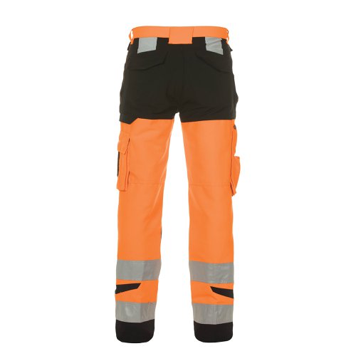 Hydrowear Hertford High Visibility Trousers Two Tone Orange/Black 34