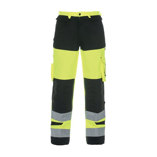 Hydrowear Hertford High Visibility Trousers Two Tone Saturn Yellow/Black 30