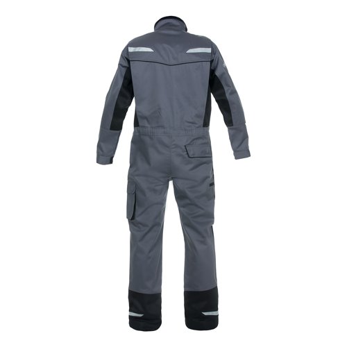 Hydrowear Mayen Multi Venture Flame Retardant Anti-Static Coverall Grey/Black 36 HYD043484GYBL36